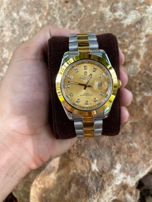 Timezone Dual-Tone Elite Watch