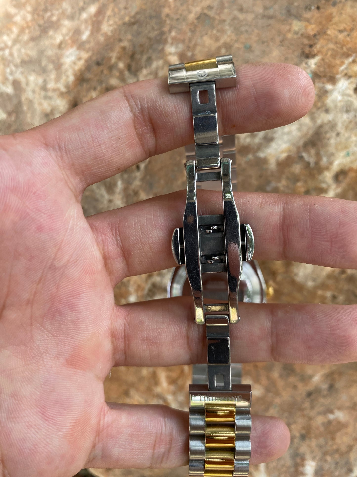 Timezone Dual-Tone Elite Watch
