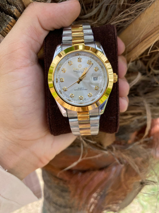 Timezone Dual-Tone Elite Watch