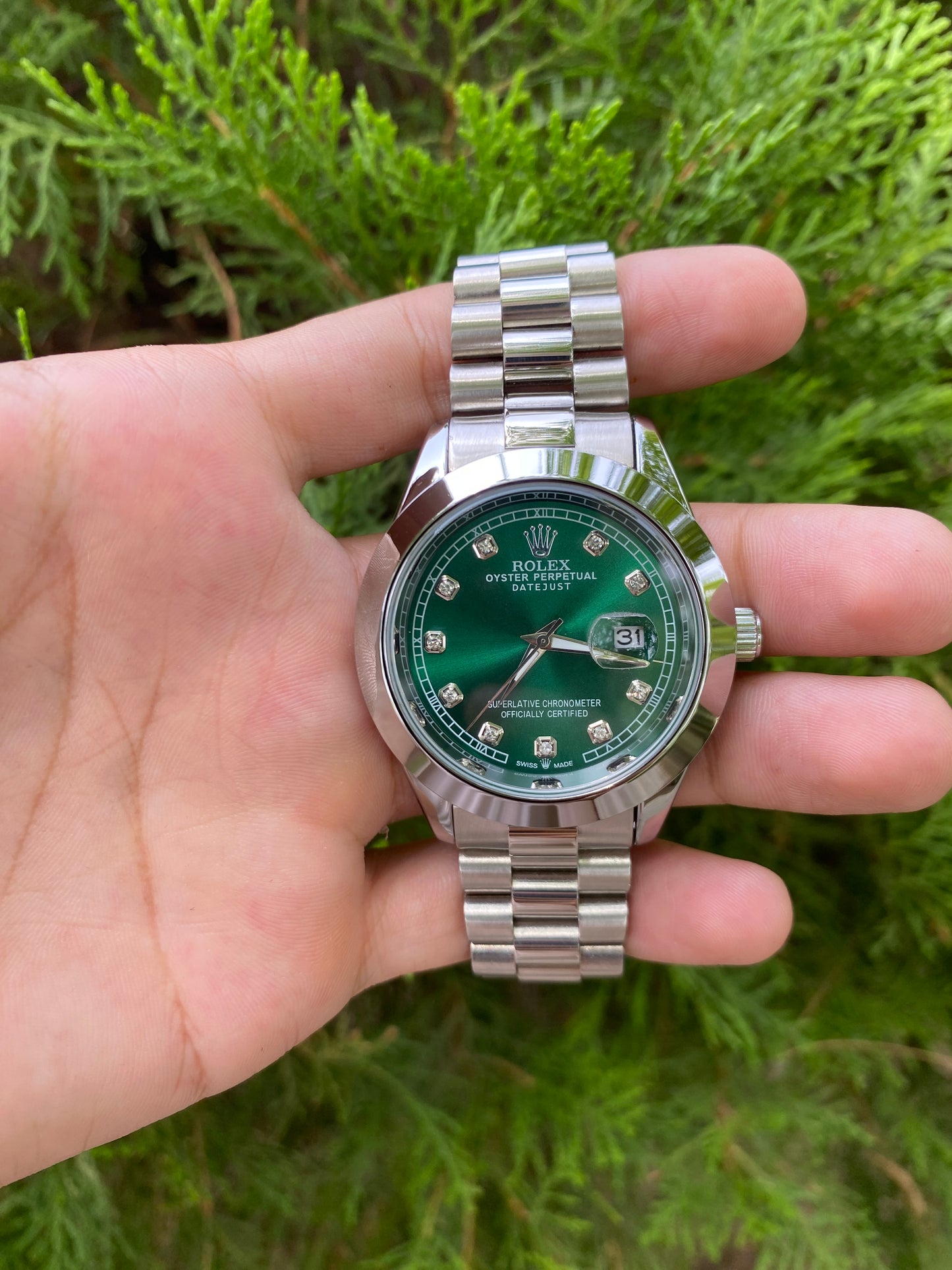 Rolex Date-Just Diamond Dial