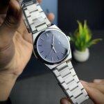 Tissot PRX - blue with white straps and blue dialer