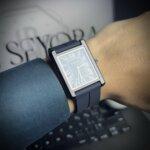 Universe point - old money TANK with plane straps & black dialer wrist view