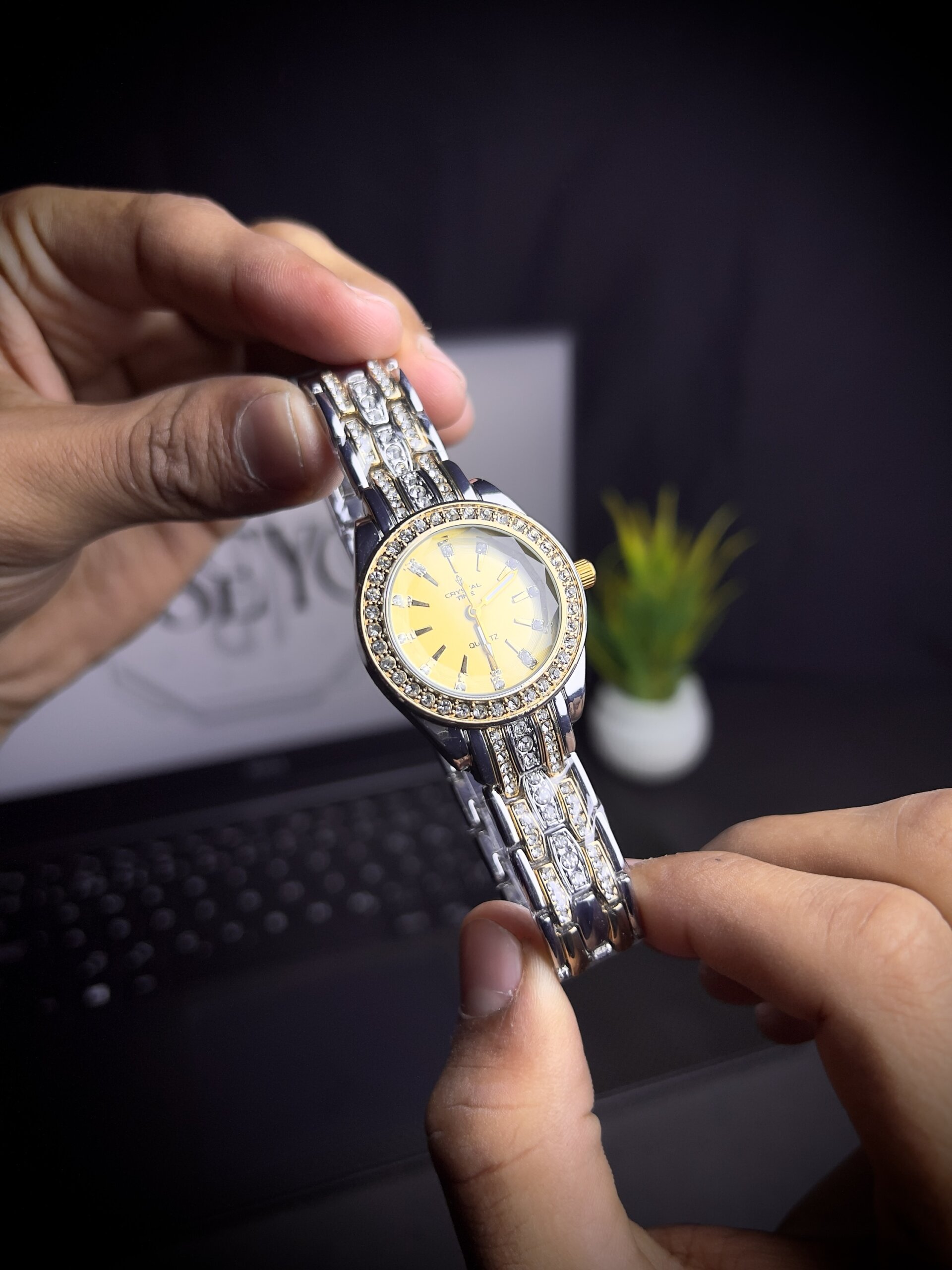 Women watch two tone
