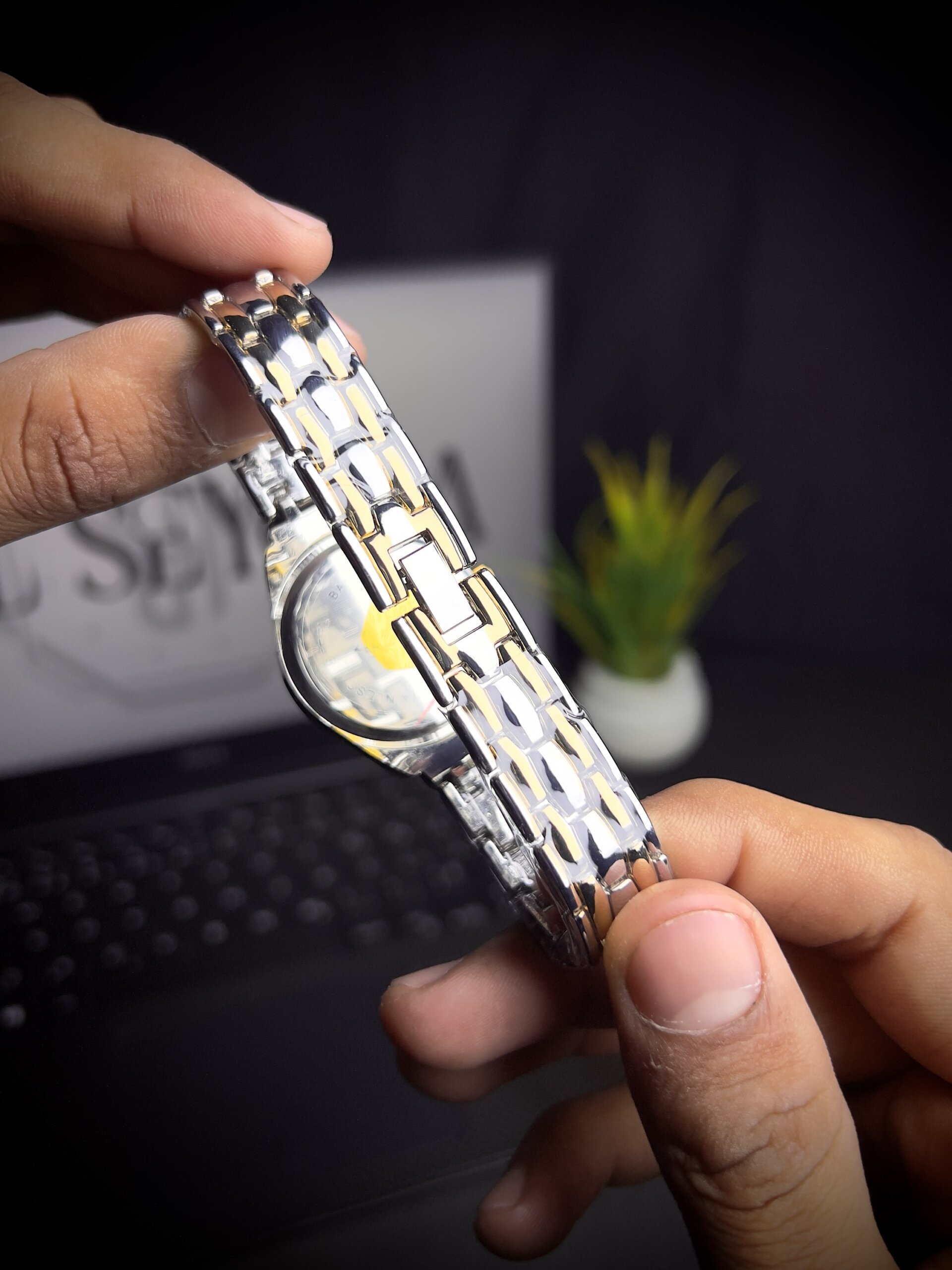 Women watch two tone