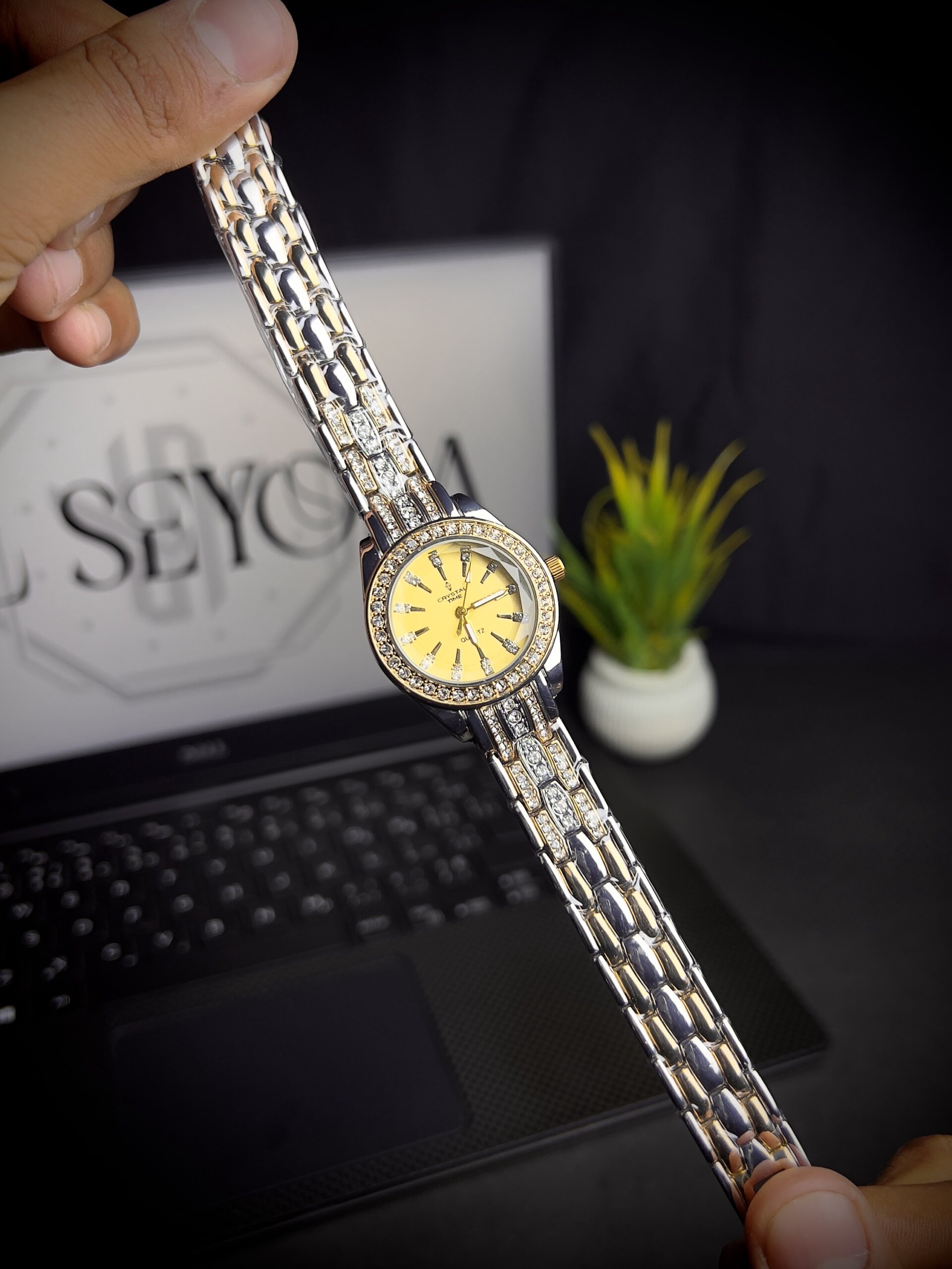 Women watch two tone