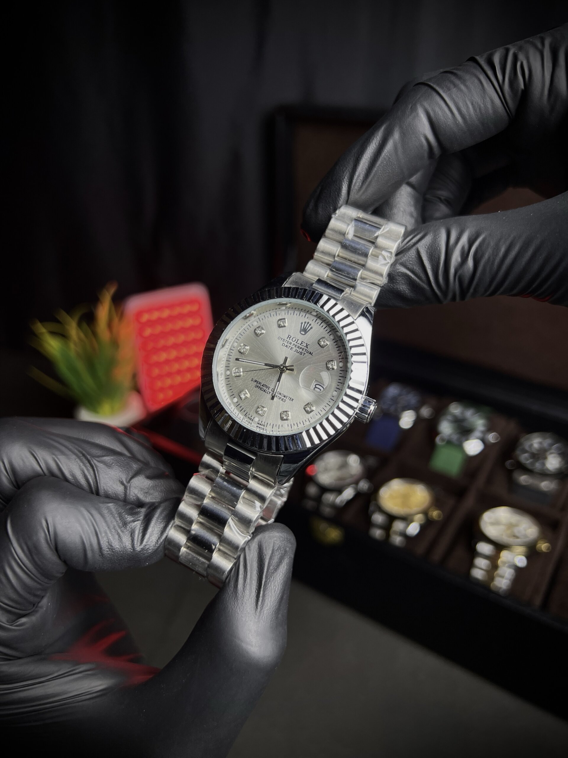 Rolex date-Just white