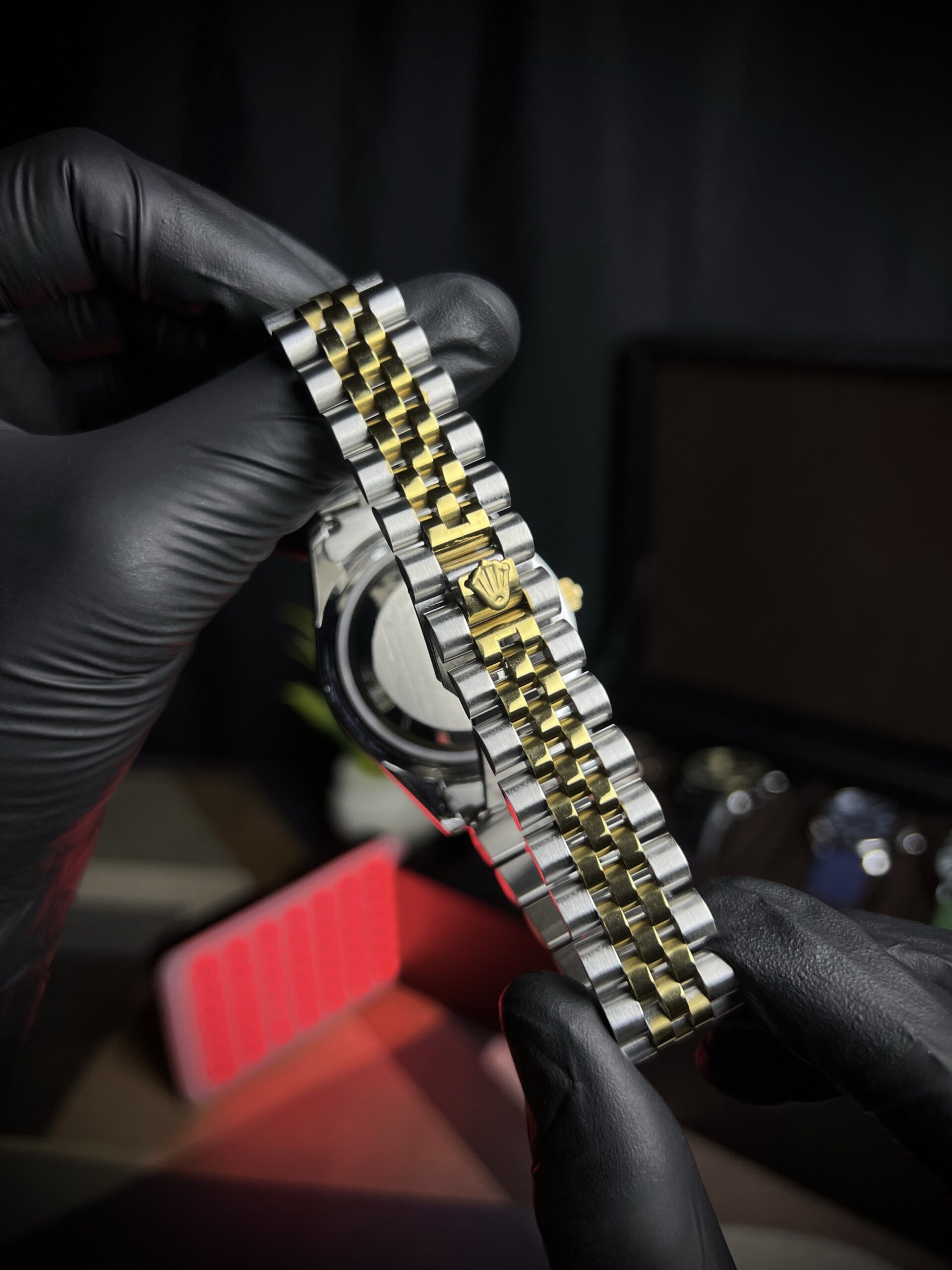 Rolex Date-Just two tone jubilee bracelet