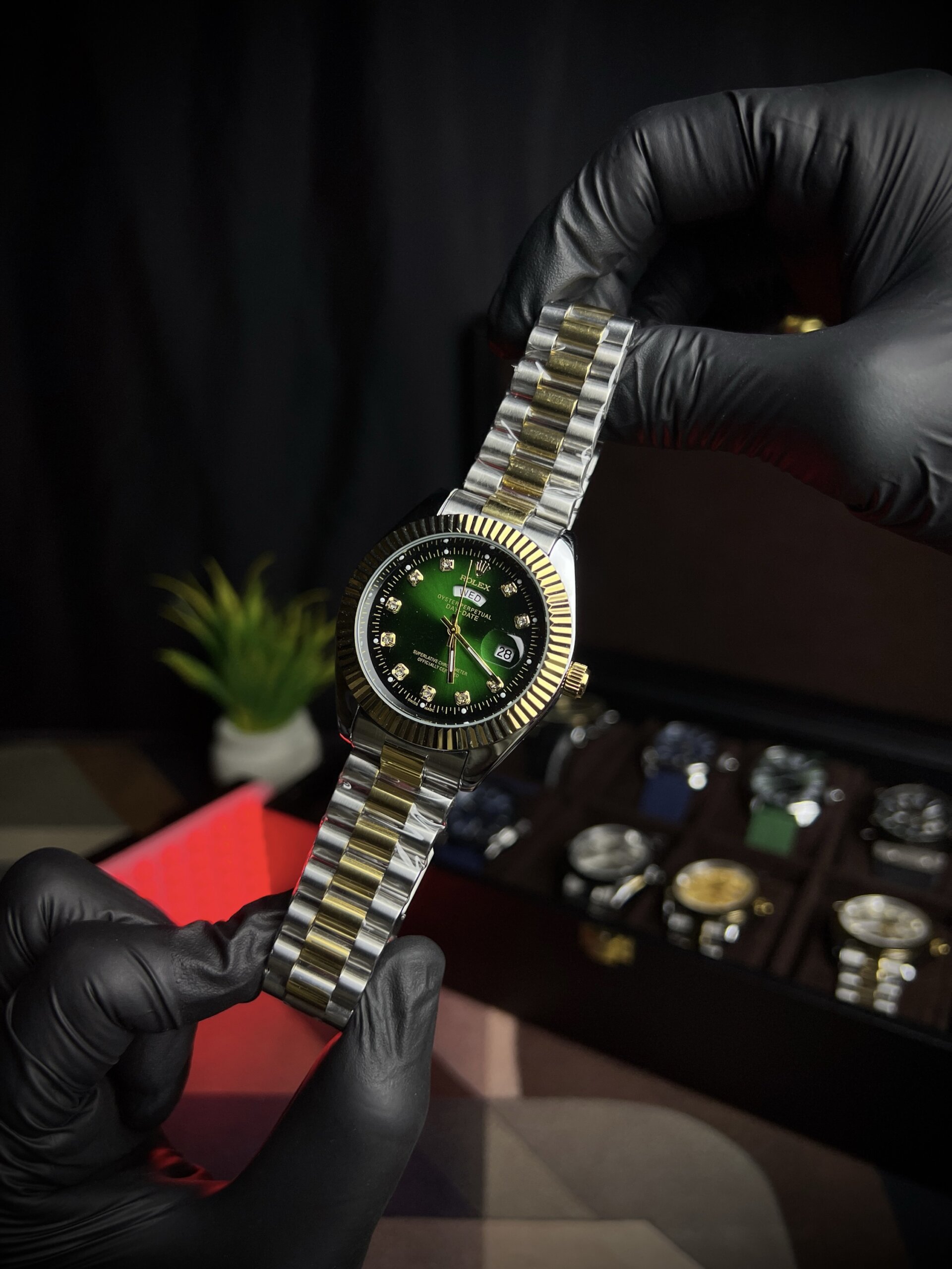 Rolex day-date two tone