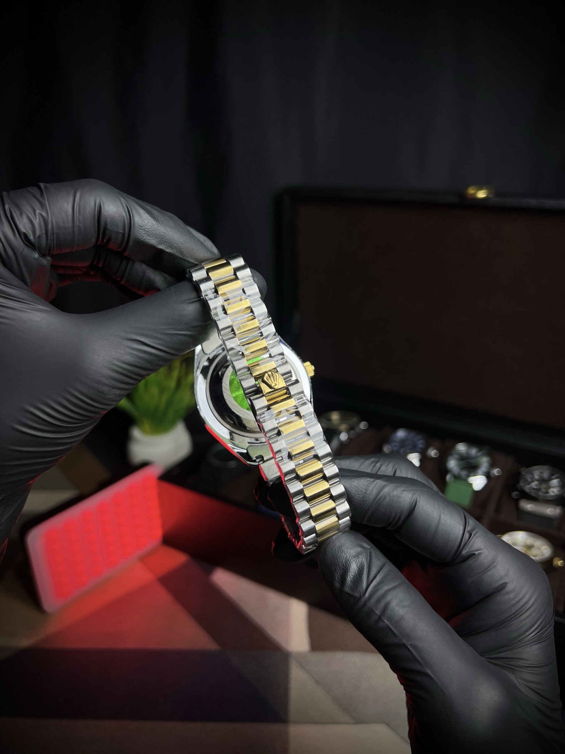 Rolex  day-date blue