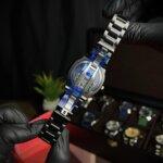 Patek phillippe geneve BLACKED OUT with butterfly metal lock