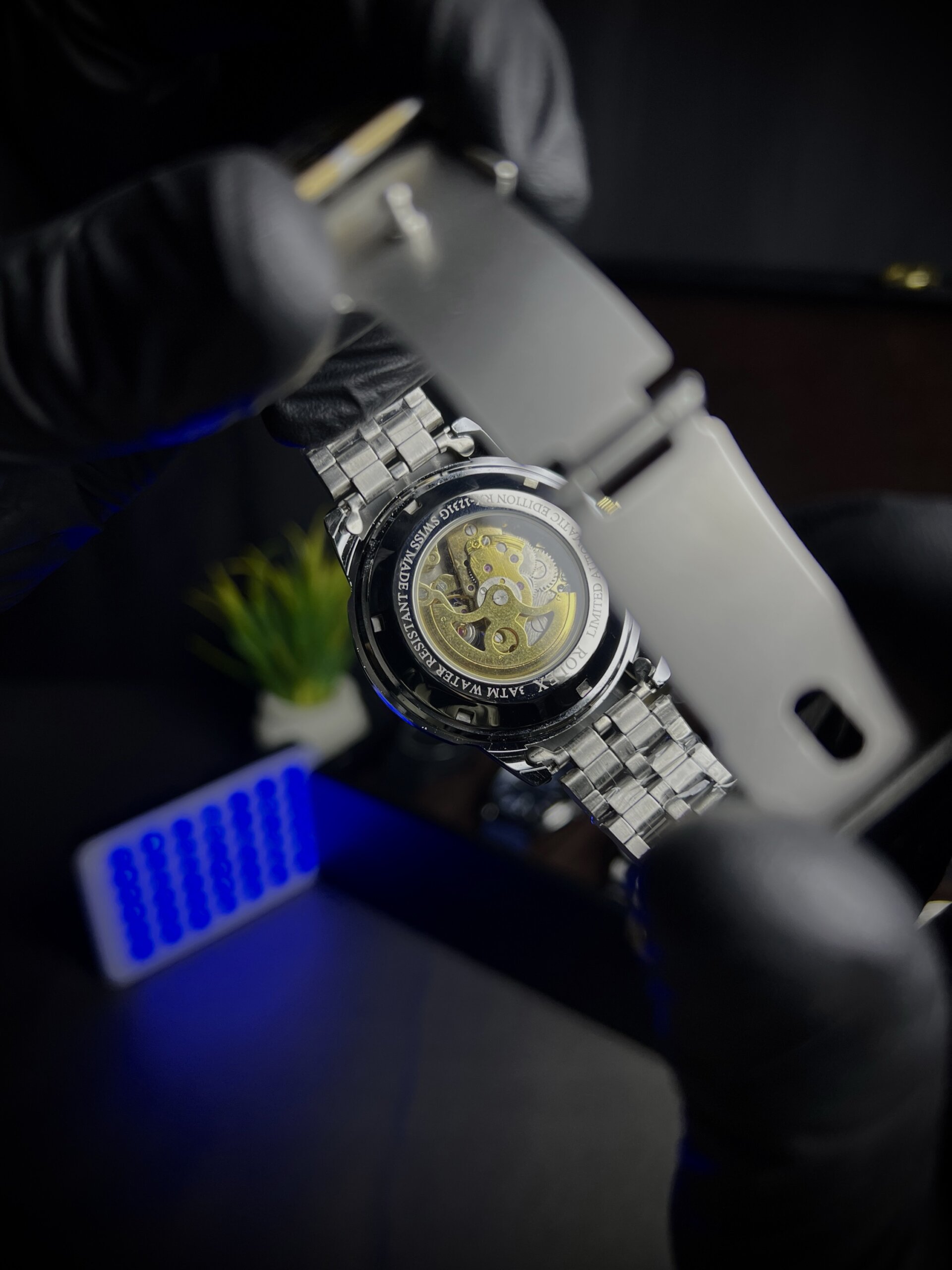 Rolex automatic movement two tone