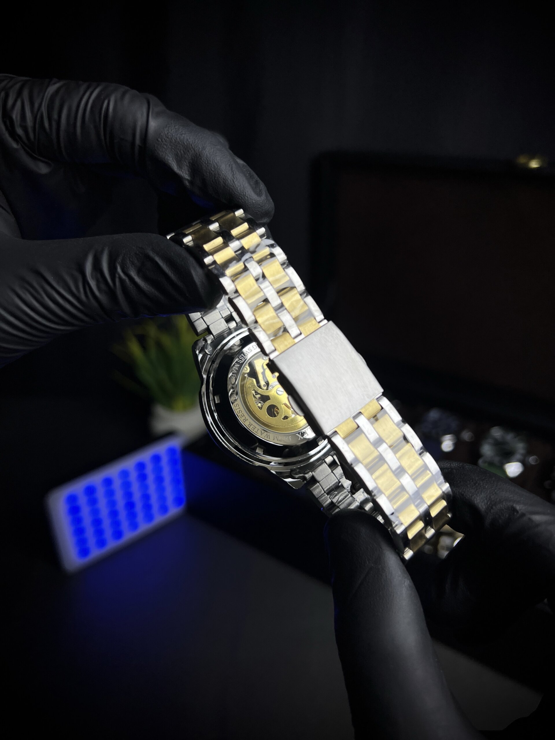 Rolex automatic movement two tone