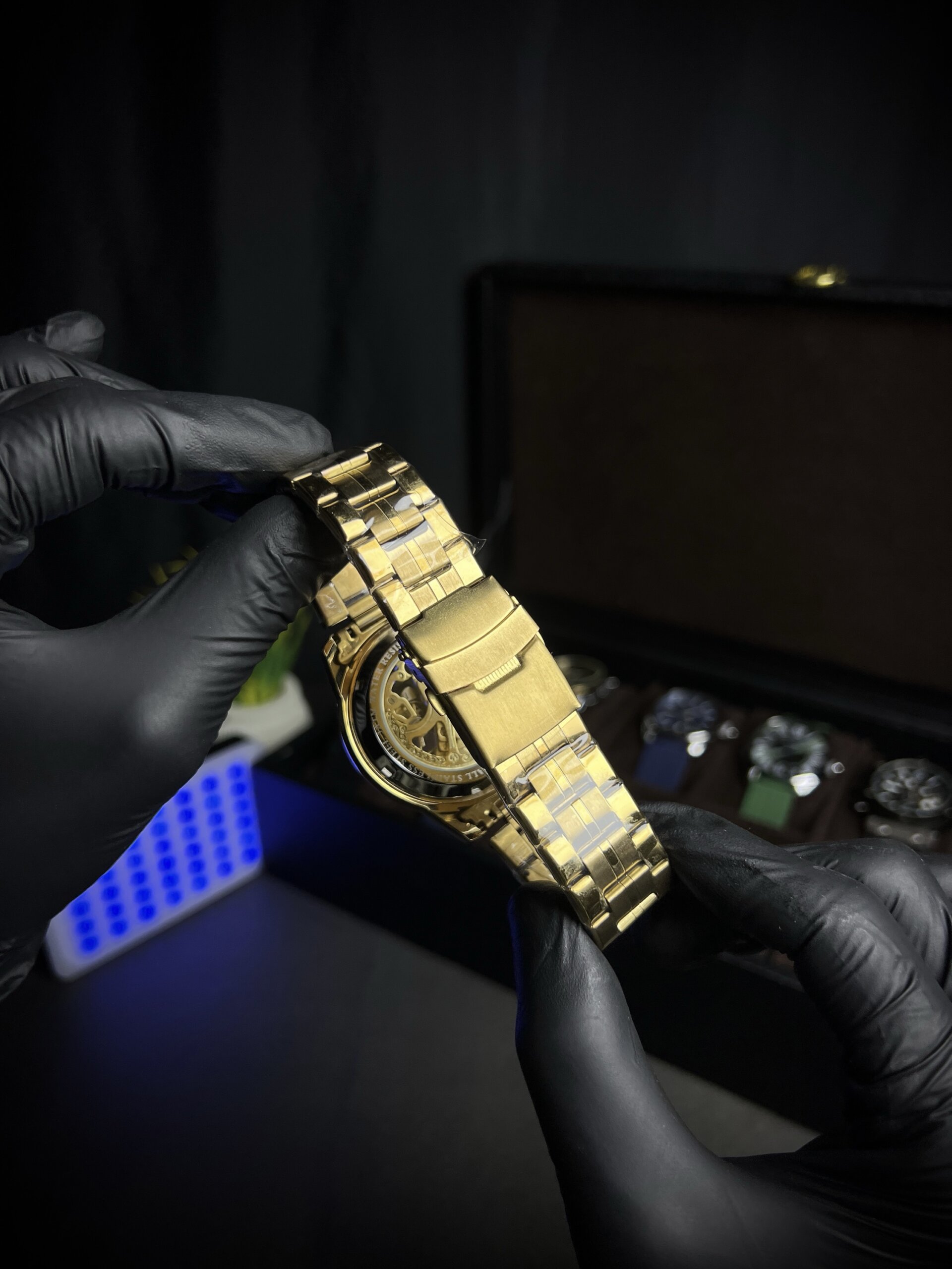 Rolex skeleton automatic