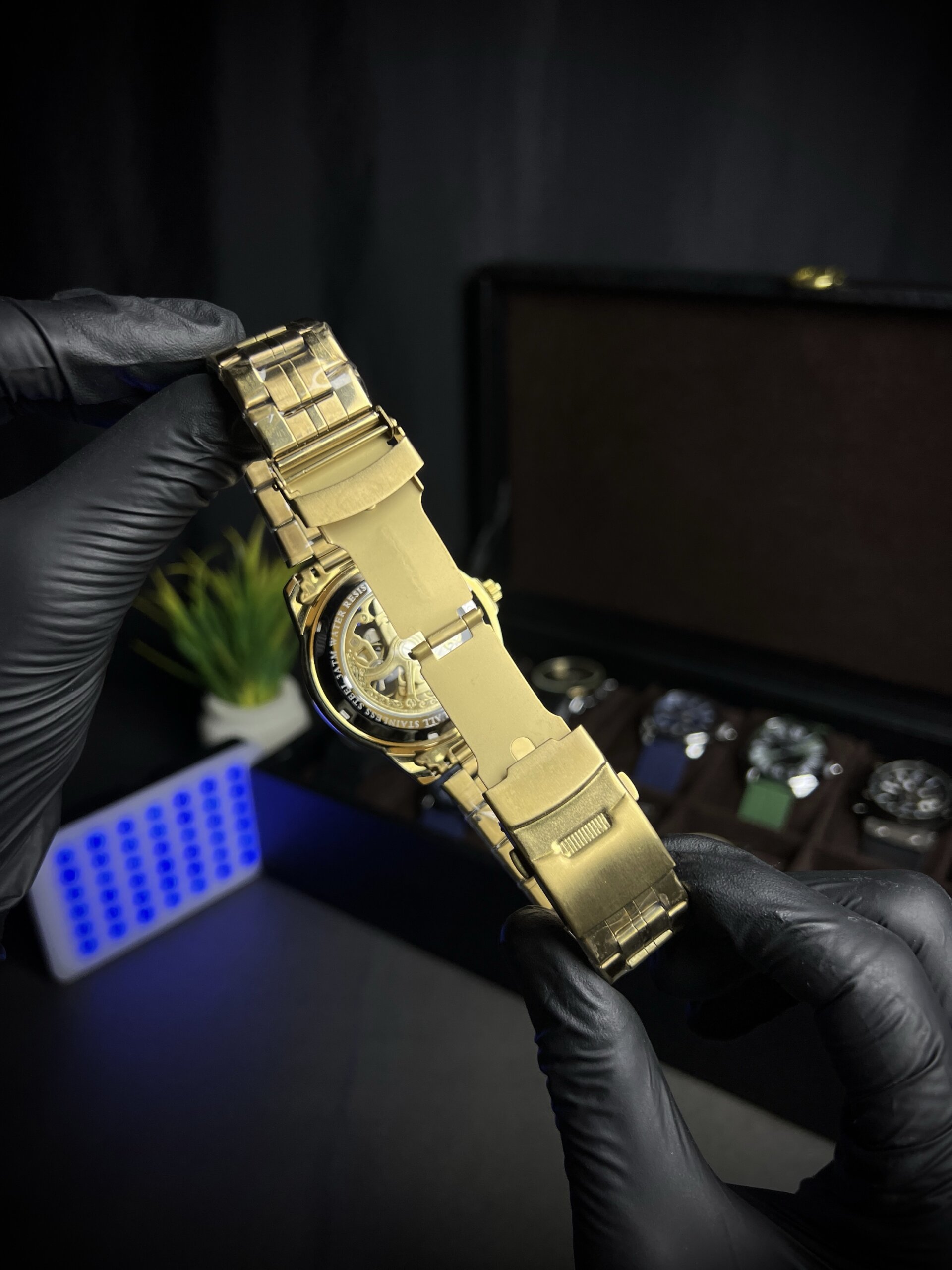 Rolex skeleton automatic