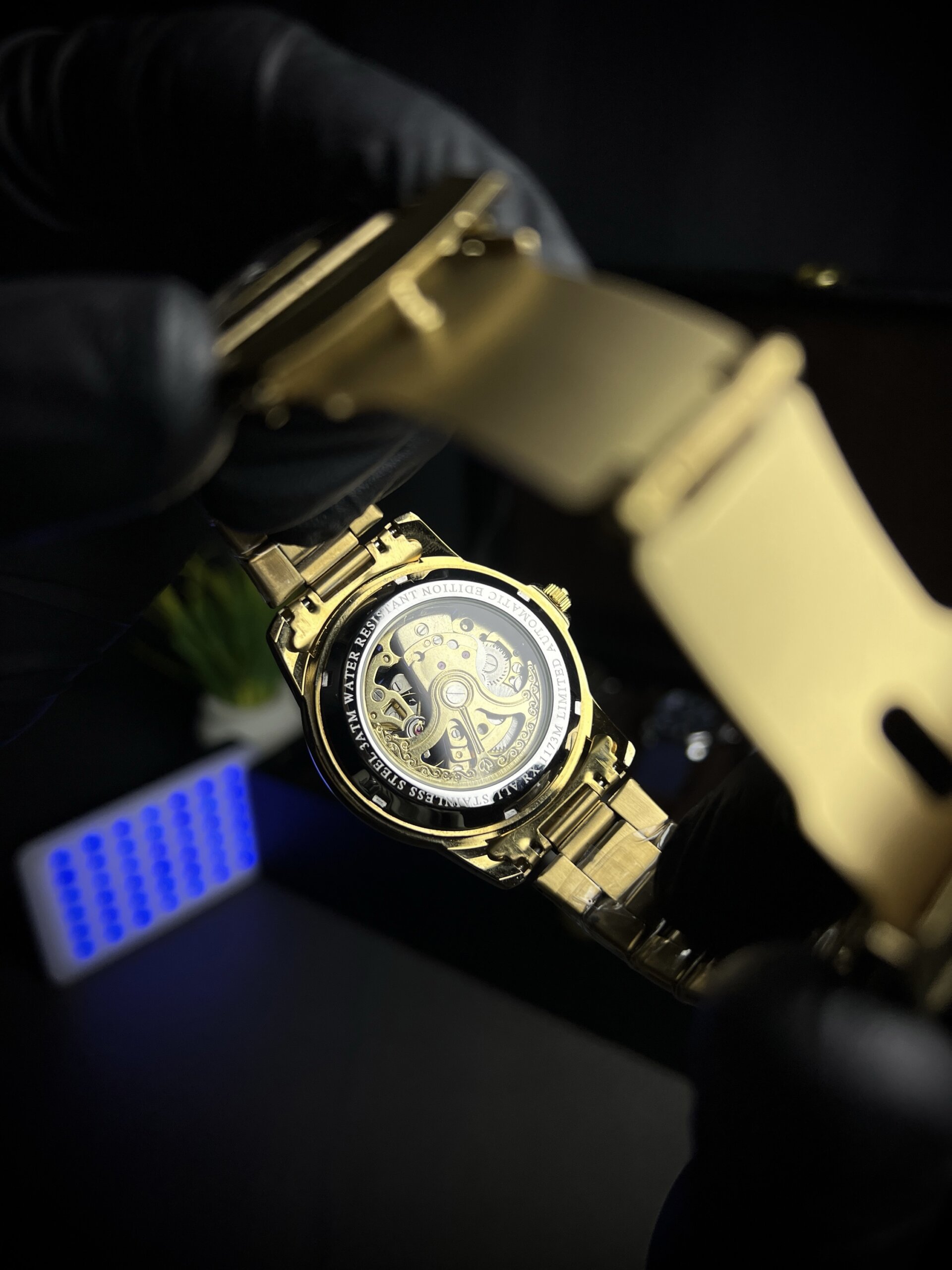 Rolex skeleton automatic