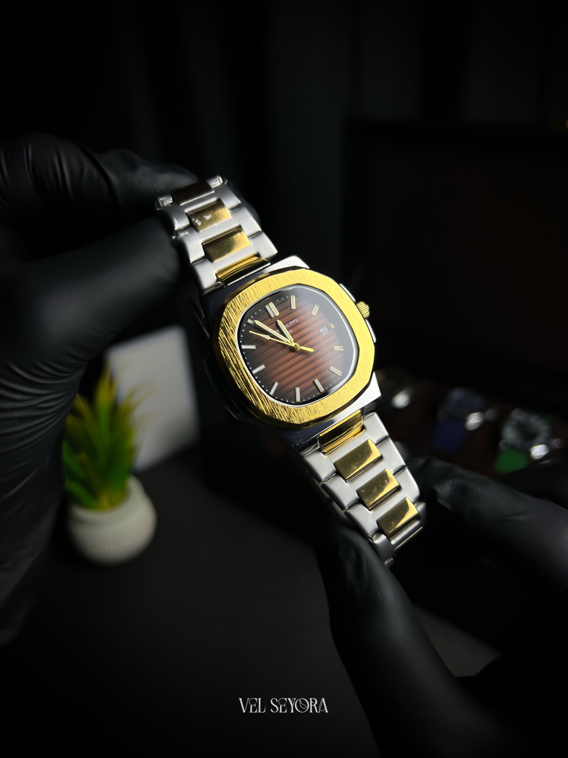 Patek phillippe geneve two tone
