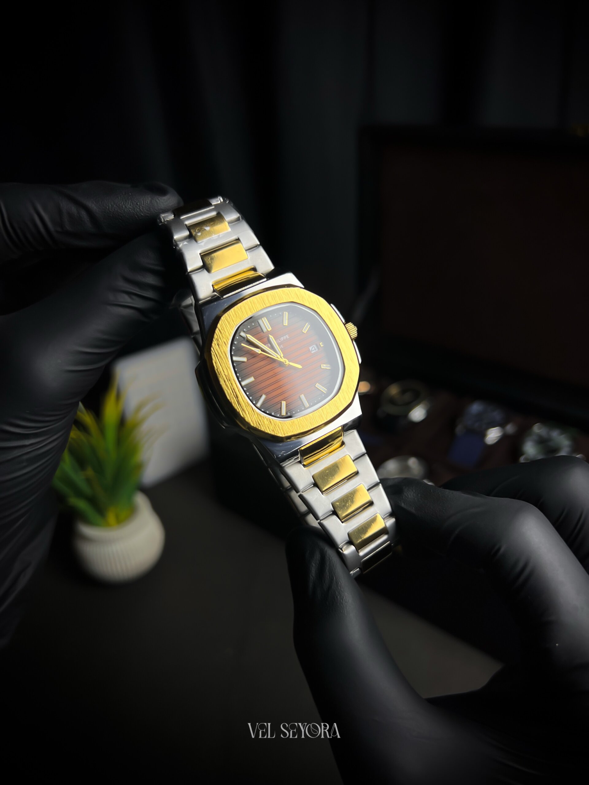 Patek phillippe geneve two tone