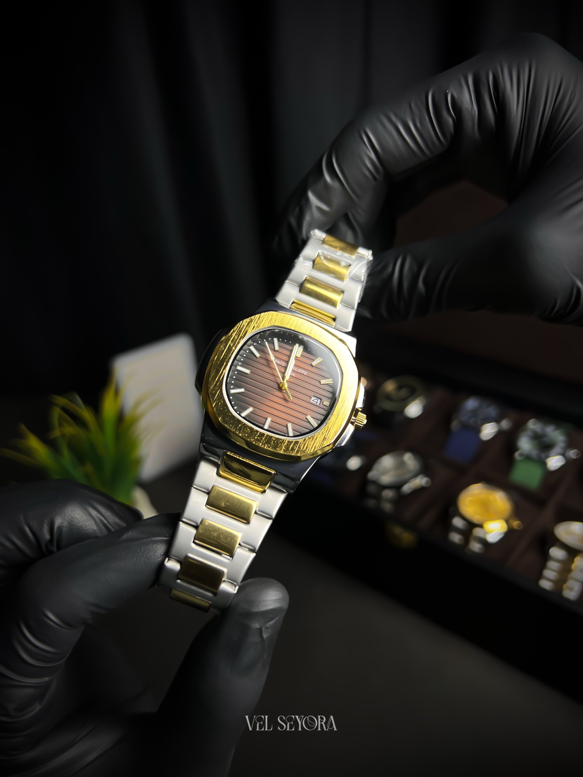Patek phillippe geneve two tone