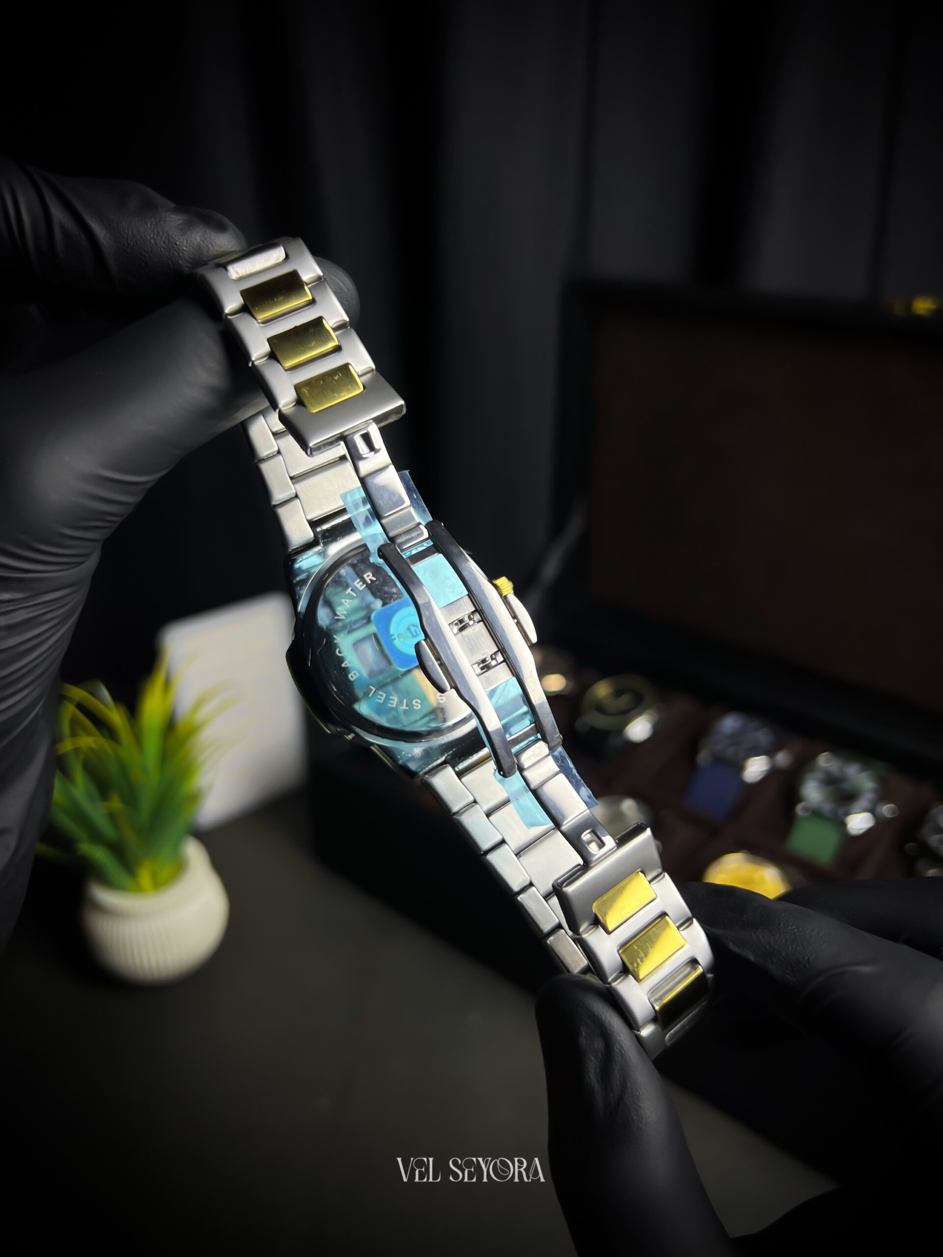 Patek phillippe geneve two tone
