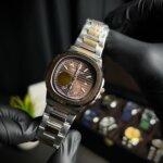 Patek Phillippe Geneve two tone front view