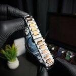 Patek phillippe two tone back straps view with two colors