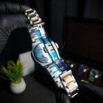 Patek phillippe two tone back view