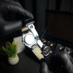 Patek phillipe geneve black lock view