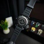 Rizen Sports watch back with straps