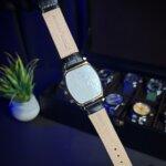 Al-Salah Digital Watch With Silver Dial Back Straps View