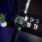 Al-Salah Digital Watch With Silver Dial Close View
